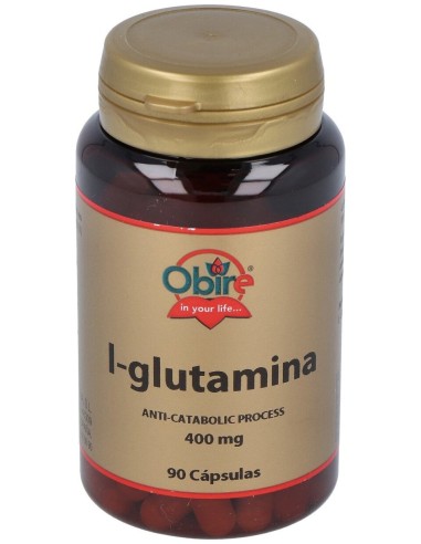 Obire L Glutamina 400Mg 90Caps
