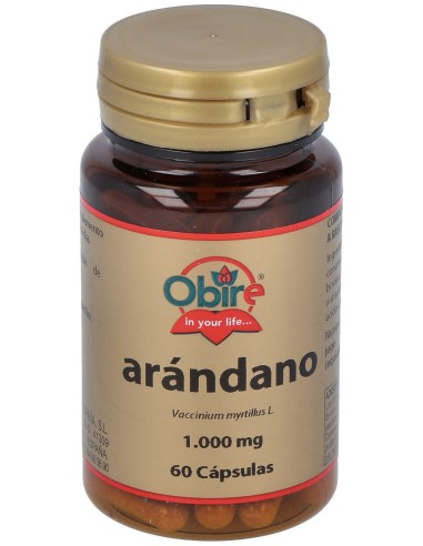 Arandano 1000Mg  60 Caps.