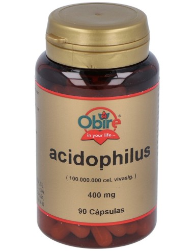 Obire Acidophilus 400Mg 90Caps