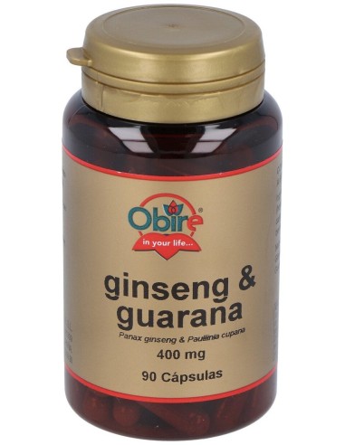 Obire Ginseng&Guaraná 90Cáps