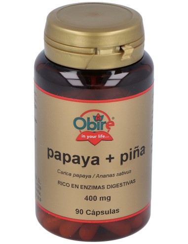 Papaya Piña 90 Capsulas