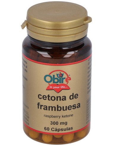 Cetona De Frambuesa 300Mg. 60Cap.