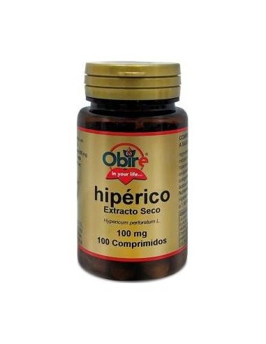 Obire Hiperico 100Mg Extracto Seco 100Comp