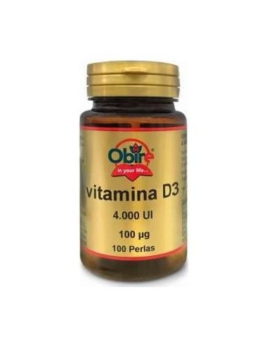 Obire Vitamina D3 4000Ui 100Caps