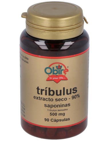 Obire Tribulus 500Mg 90% Saponinas 90Caps