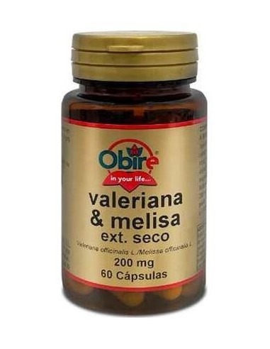 Valeriana + Melisa 200Mg (Ext. Seco) 60Cap.