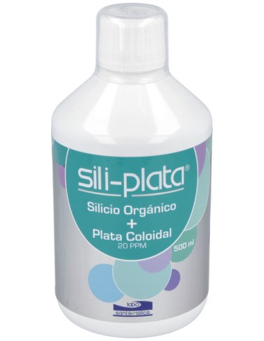Sili-Plata Silicio Org.+ Plata Coloidal 500Ml.