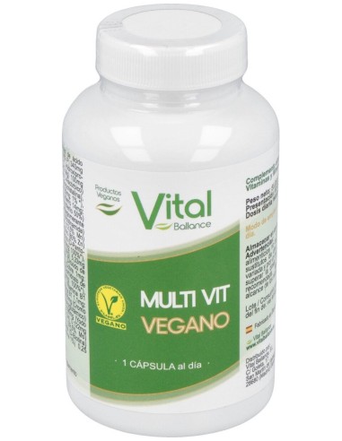Vital Ballance Multivit Vegano 60Caps