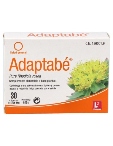 Adaptabé Con Rhodiola Rosea 30Cáps