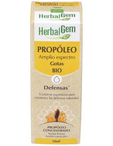 Herbalgem Propóleo Bio Amplio Espectro Gotas 50Ml