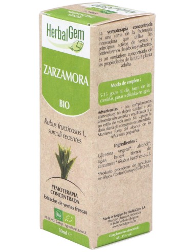 Zarzamora Macerado Glicerinado 50Ml.