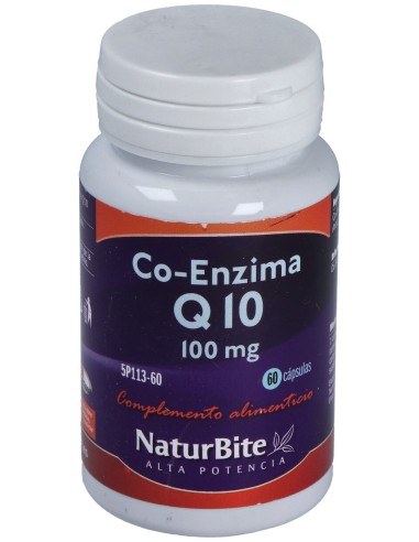 Naturbite Co-Enzima Q10 100 60Caps