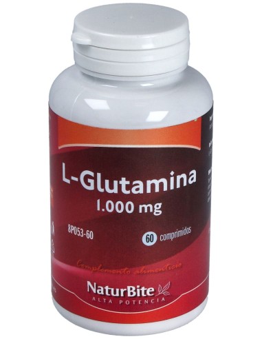 Naturbite L.Glutamina 1000Mg 60Caps