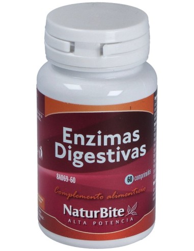 Naturbite Enzimas Digestivas 60Tabs