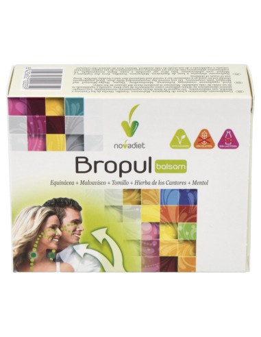 Novadiet Bropul Balsamicos 60 Comprimidos Masticables