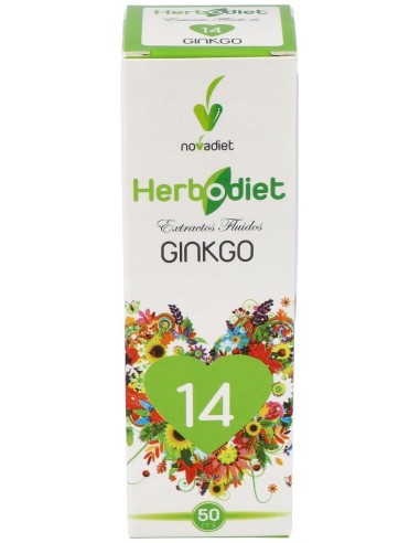 Herbodiet Ginkgo 14 Extractos Fluidos 50 Ml