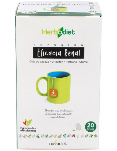 Herbodiet Herbodiet Eficacia Renal 20 Bolsitas Filtro