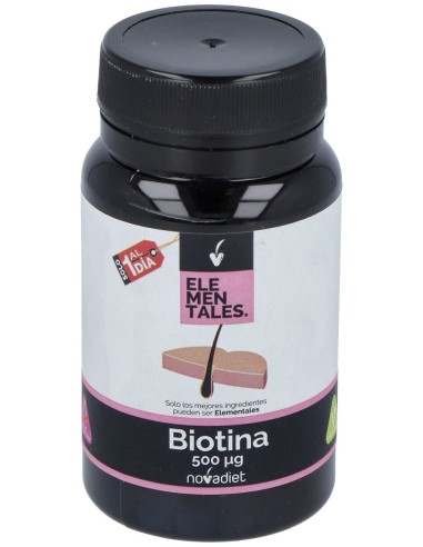 Novadiet Biotina 500 Mcg 120 Comprimidos
