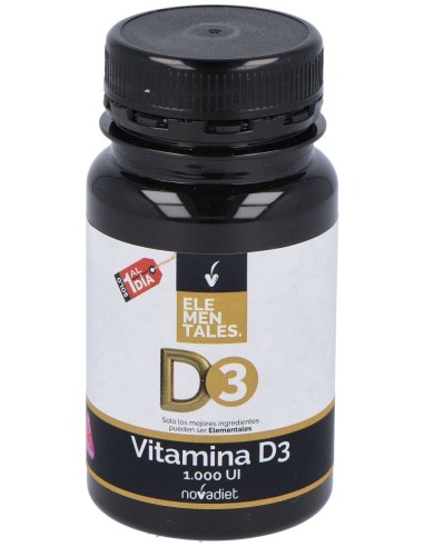 Novadiet Vitamina D3 1000 Ui 120 Comprimidos