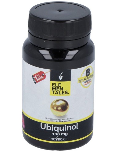 Novadiet Ubiquinol 100 Mg 30 Cápsulas Vegetales