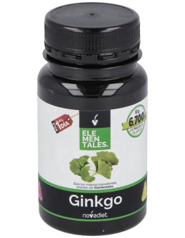 Novadiet Ginkgo 30 Cápsulas Vegetales