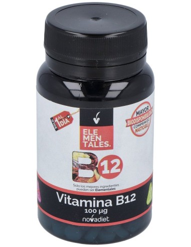Novadiet Vitamina B12 100 Mcg 120 Comprimidos