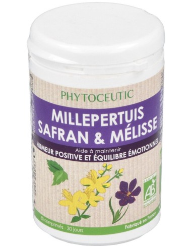 Hiperico - Azafran - Melisa 60Comp. Phytoceutic