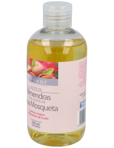 Ac. Almendras Dulces Con Ac. Rosa Mosqueta 250Ml.