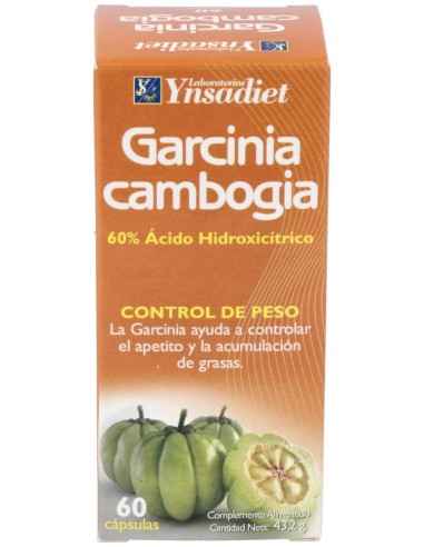 Ynsadiet Garcinia Cambogia 60Cáps