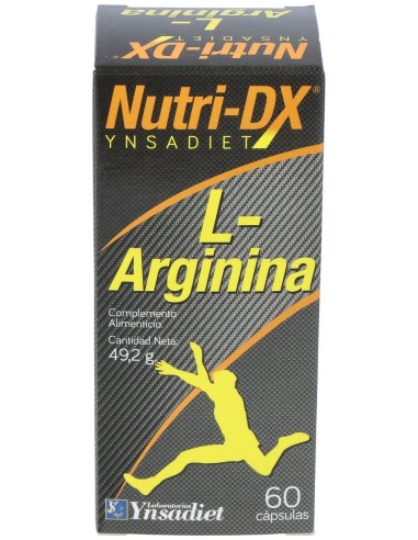 Nutri Dx L-Arginina 60 Cápsulas