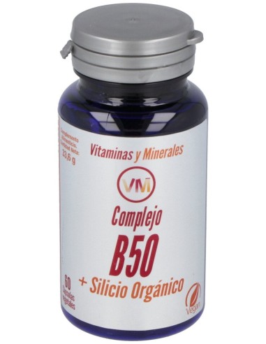 Ynsadiet Vitamina B50 +Silicio 60Cap