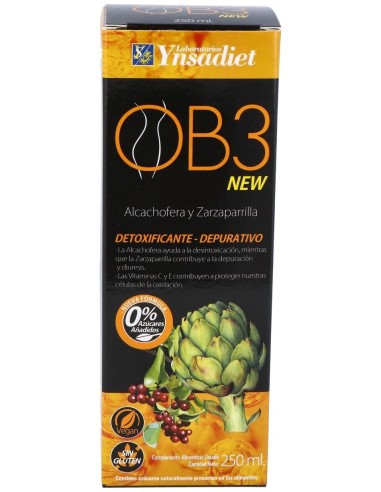 Ob3 Drenante Jarabe 250Ml.