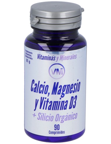 Calcio + Mg + Vit. D3 + Silicio 90Comp.