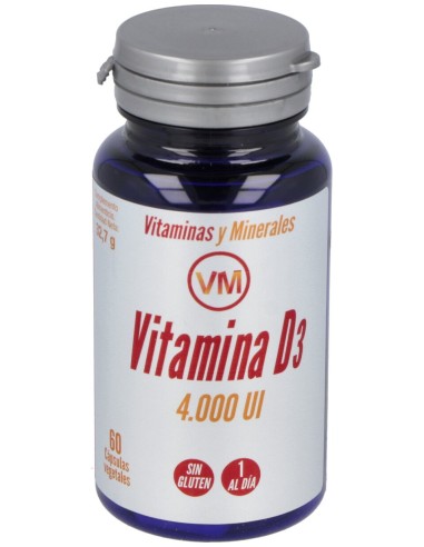 Vitamina D3 4000Ui 60Cap.