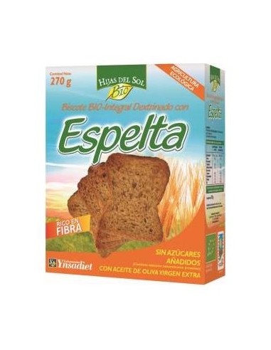 Pan Dextrrinado Con Espelta 270Gr. Hijas Del Sol