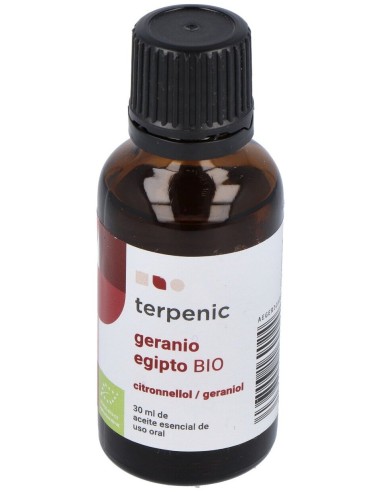 Geranio Aceite Esencial Bio 30Ml.