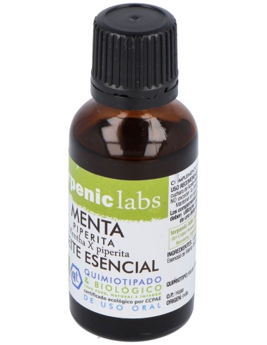 Menta Piperita Aceite Esencial Bio 30Ml.