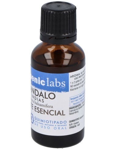 Sandalo Indias Aceite Esencial 30Ml.