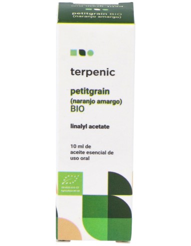 Petitgrain Aceite Esencial Alimentario Bio 10Ml.