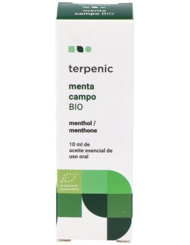 Menta Campo Aceite Esencial Alimentario Bio 10Ml.