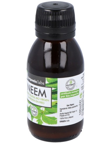 Terpenic Neem Aceite Vegetal Virgen Bio 100Ml