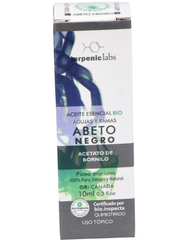 Abeto Negro Oleo Essencial Bio 10Ml.