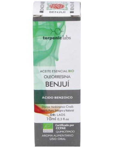 Terpenic Aceite Esencial Benjui Oleorresina Bio 10Ml