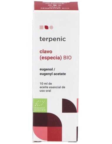 Clavo Especia Aceite Esencial Alimentario Bio 10Ml