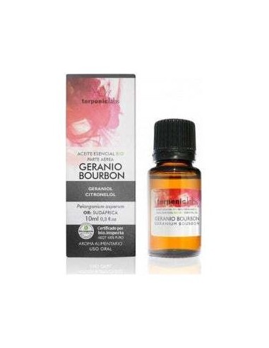 Geranio Bourbon Aceite Esencial Bio 10Ml.