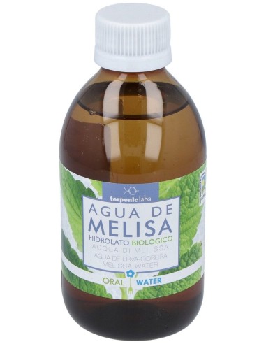 Agua De Melisa Hidrolato Alimentario Bio 250Ml.