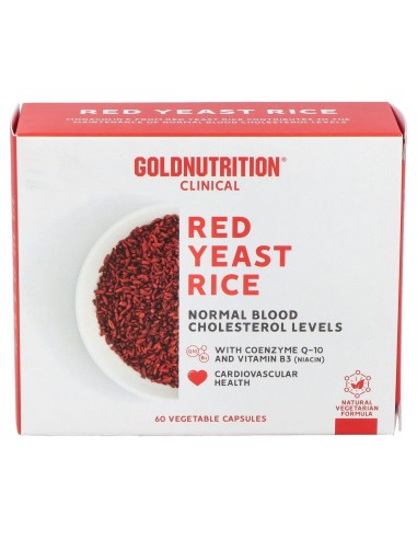 Gold Nutrition Red Yeast Rice-Q10-Niacina 60Caps