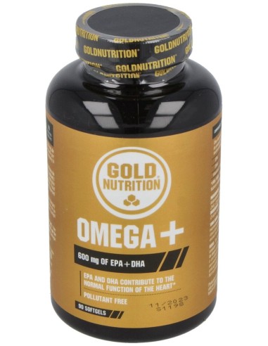 Gold Nutrition Omega+ 90 Perlas