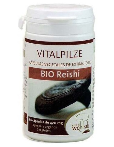 Pilze Wolhrab Reishi Bio 60Caps