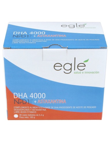 Eglé Dha 4000 Npd1 + Astaxantina 30X5Ml